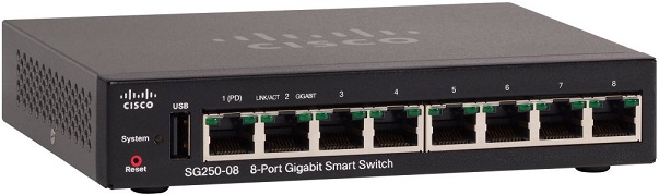 cisco SG250-08-K9-EU