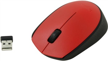 logitech m171 red