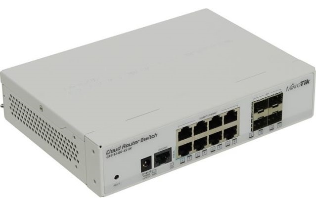 mikrotik CRS112-8G-4S-IN