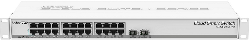 mikrotik CSS326-24G-2S + RM
